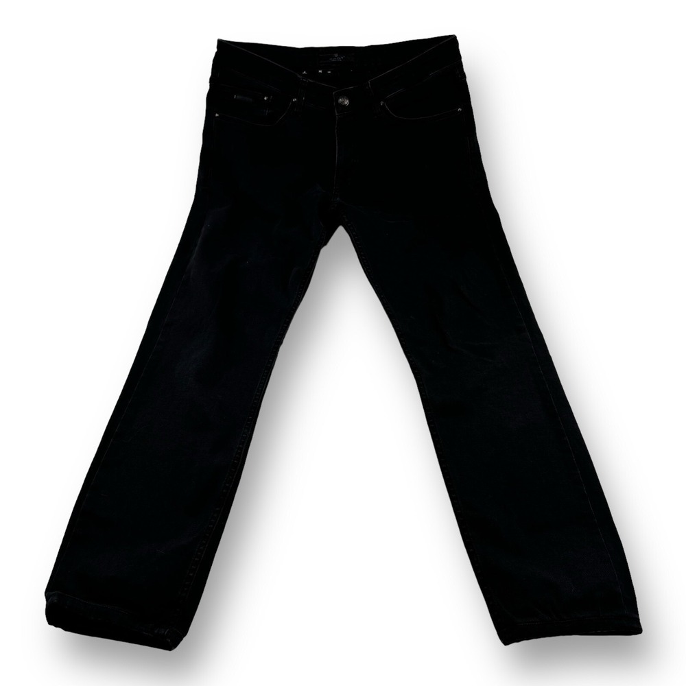 GANT‎ Black 5 Pocket Cotton Elastane Tapered Jeans Mens Size 34X30
